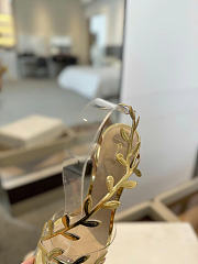Gianvito Rossi Sandals Flavia Gold Shiny Calf 105mm - 3