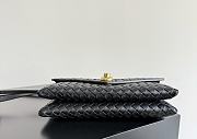 Bottega Veneta Knot Lock Black - 25x16x5.5cm - 3