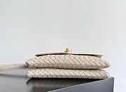 Bottega Veneta Knot Lock Beige - 25x16x5.5cm - 3
