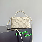 Bottega Veneta Knot Lock Sea Salt - 25x16x5.5cm - 6