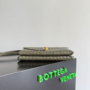 Bottega Veneta Knot Lock Khaki - 25x16x5.5cm - 2