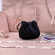 Miumiu Matelasse Nappa Leather Pouch Black 5ND022 - 16x14x7.5cm - 5
