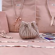 Miumiu Matelasse Nappa Leather Pouch Pink 5ND022 - 16x14x7.5cm - 6