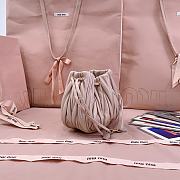 Miumiu Matelasse Nappa Leather Pouch Pink 5ND022 - 16x14x7.5cm - 3