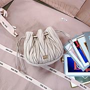 Miumiu Matelasse Nappa Leather Pouch Pink 5ND022 - 16x14x7.5cm - 2
