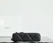 Chanel Vanity With Chain Black Caviar - 19.5x17x5cm - 6
