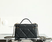Chanel Vanity With Chain Black Caviar - 19.5x17x5cm - 5