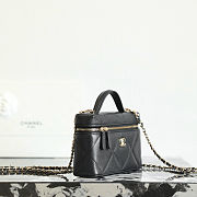 Chanel Vanity With Chain Black Caviar - 19.5x17x5cm - 4