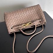 Bottega Veneta Small Andiamo East West Pinecone - 29×18×10cm - 2