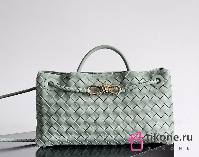 Bottega Veneta Small Andiamo East West New Sauge - 29×18×10cm  - 1