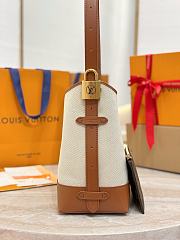 LV Low Key Hobo PM Canvas Ecru/Cognac M25468 - 24x28x16cm - 2