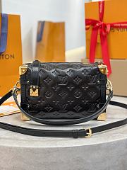 LV Side Trunk MM Acajou Calfskin Leather M26304 - 23.5x16x8.5cm - 1