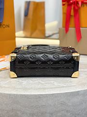 LV Side Trunk MM Acajou Calfskin Leather M26304 - 23.5x16x8.5cm - 4