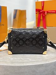 LV Side Trunk MM Acajou Calfskin Leather M26304 - 23.5x16x8.5cm - 2