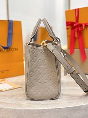 LV Avenue PM Monogram Empreinte Dove Gray M15231 - 30x19.5x12cm - 5