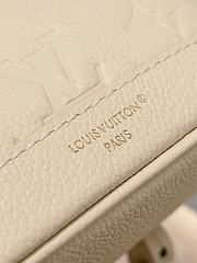 LV Nano Noe Backpack Monogram Empreinte Cream M25819 - 19x15x10cm - 2