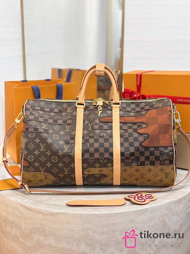 LV Keepall Bandouliere 50 Monogram Landscape M26119 - 50x29x23cm - 1