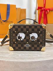 LV Sawagani Trunk Damier Phriendship Canvas N40765 - 22x16x11cm - 5