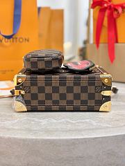 LV Sawagani Trunk Damier Phriendship Canvas N40765 - 22x16x11cm - 4