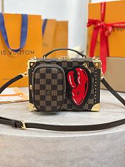 LV Sawagani Trunk Damier Phriendship Canvas N40765 - 22x16x11cm - 3