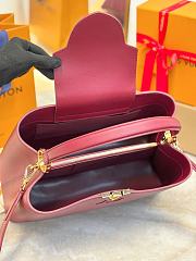 LV Capucines GM Souple Rust Red M13027 - 38x23x16cm - 2