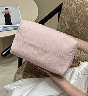 LV Speedy Soft 30 Monogram Denim Washed Pink - 30x21x17cm - 4