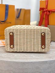 LV Capucines BB Crocodile and Rattan Brown - 27x17.3x9cm - 2