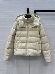  Moncler Gisors Down Jacket in White  - 1