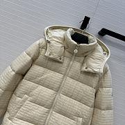  Moncler Gisors Down Jacket in White  - 6