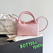 Bottega Veneta Small Tosca Pink - 20x16.5x7cm - 1