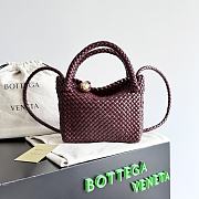 Bottega Veneta Small Tosca Burgundy - 20x16.5x7cm - 1