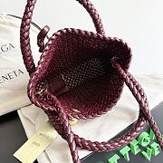 Bottega Veneta Small Tosca Burgundy - 20x16.5x7cm - 6