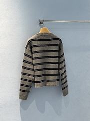 Miumiu Shetland Knit Cardigan Grey/Blue - 6