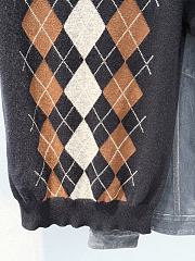 Cashmere Crew Neck Sweater Navy  - 6