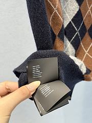 Cashmere Crew Neck Sweater Navy  - 4