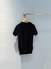 Cashmere Crew Neck Sweater Navy  - 3