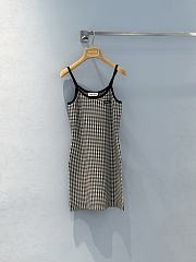 Miumiu Viscose Dress Black/White  - 1