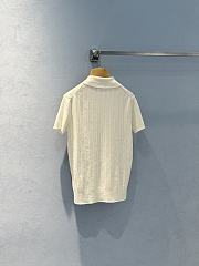 Miumiu Cashmere And Silk Polo Sweater White  - 6