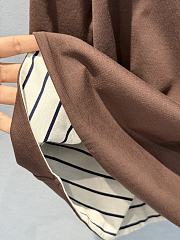 Miumiu Reversible T-shirt In Cotton Brown - 2