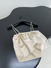 Miumiu Satin Top Desert Beige - 4