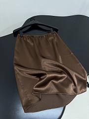 Miumiu Satin Skirt Brown - 4