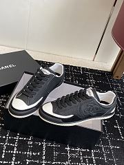Chanel Sneakers Taurillon Suede & Calfskin Black - 3