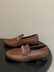 Chanel Calfskin Loafers with Strass Brown - 2