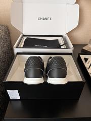 Chanel Sneakers Suede Calfskin & Grained Calfskin Black - 2