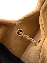 Chanel Large Hobo Bag Suede Brown - 45x35x14cm - 4