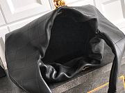 Chanel Large Hobo Bag Lamskin Black - 45x35x14cm - 6