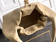 Chanel Large Hobo Bag Lamskin Beige - 45x35x14cm - 6