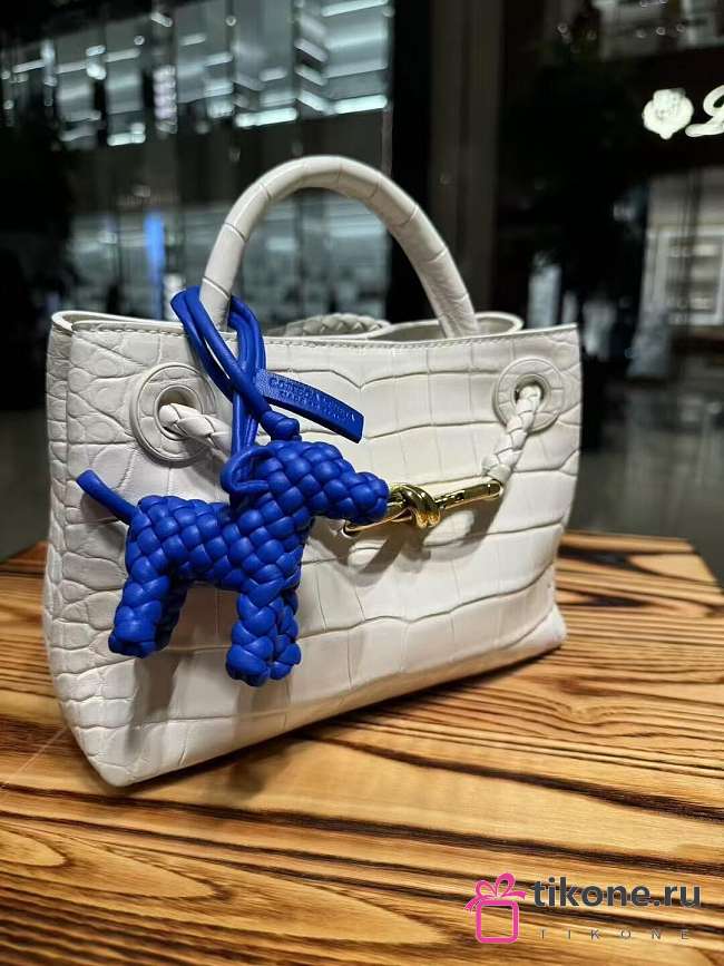 Bottega Veneta Dog Charm Blue - 1