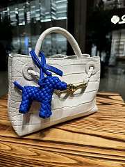 Bottega Veneta Dog Charm Blue - 1