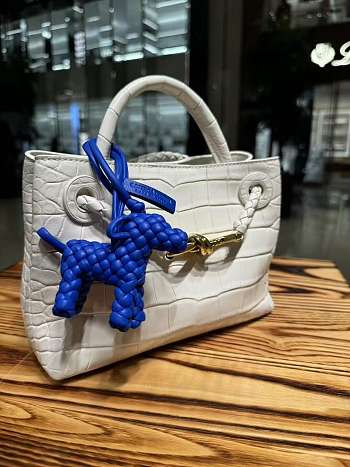 Bottega Veneta Dog Charm Blue